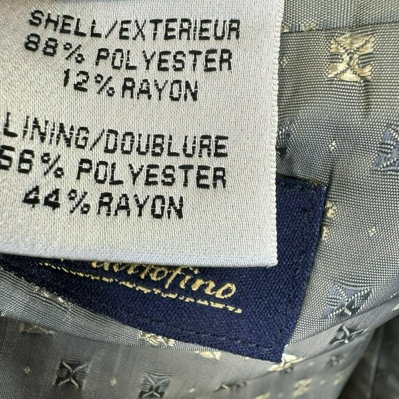 Vintage Dallas Pantofino Blazer Jacket Mens Size 42R Western Sport Coat Gray - Picture 10 of 10